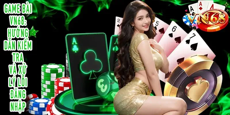 Game Bài VN68: Kiểm Tra Lỗi Đăng Nhập Tài Khoản Chi Tiết